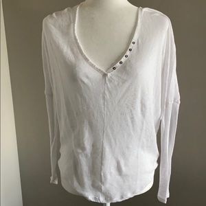 White Free People T-shirt
